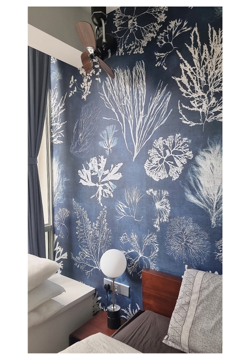 Under the sea mood bedroom